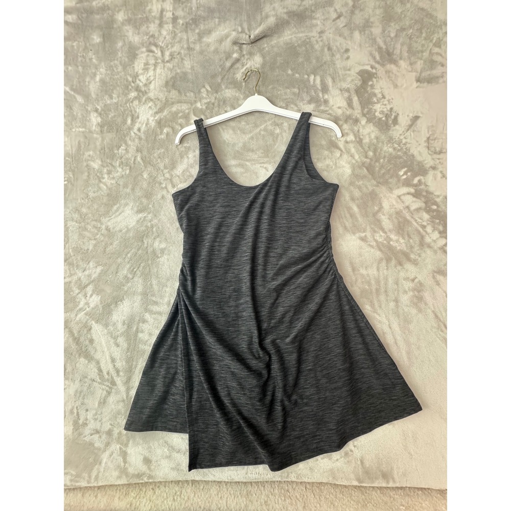 Athletic Works ButterCore Space Dye Active Dress Charcoal Grey Large 12-14